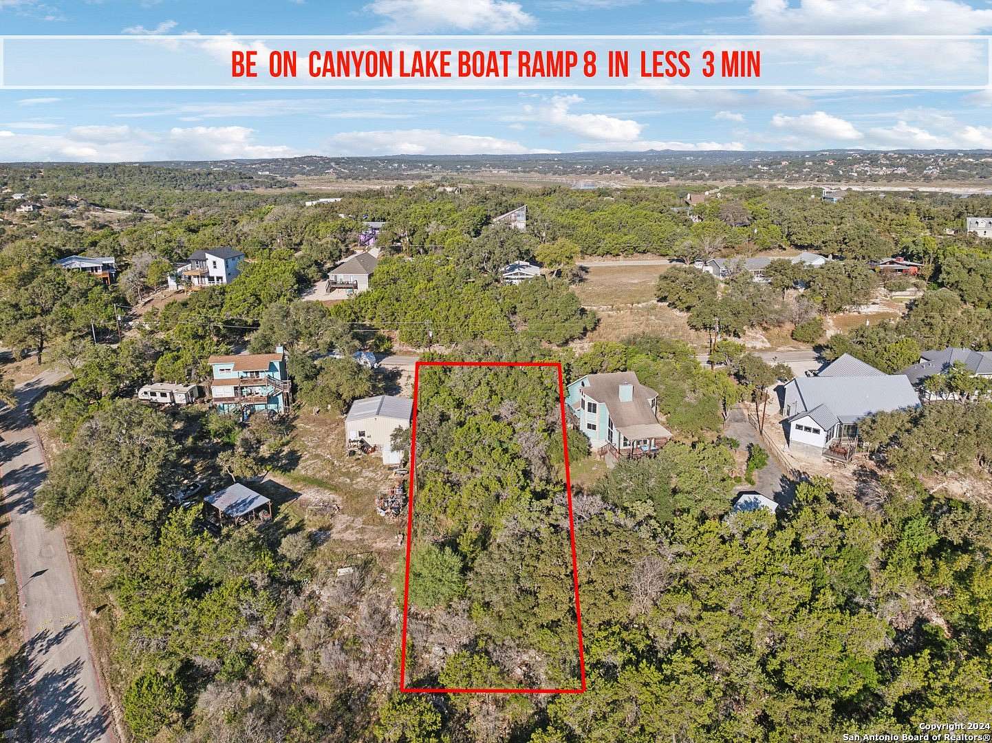 0.37 Acres of Residential Land for Sale in Canyon Lake, Texas