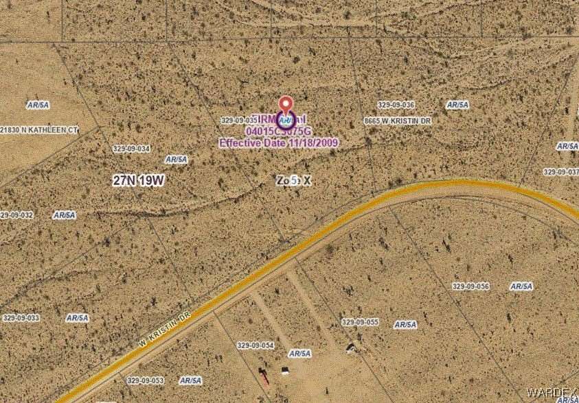 5.09 Acres of Land for Sale in White Hills, Arizona