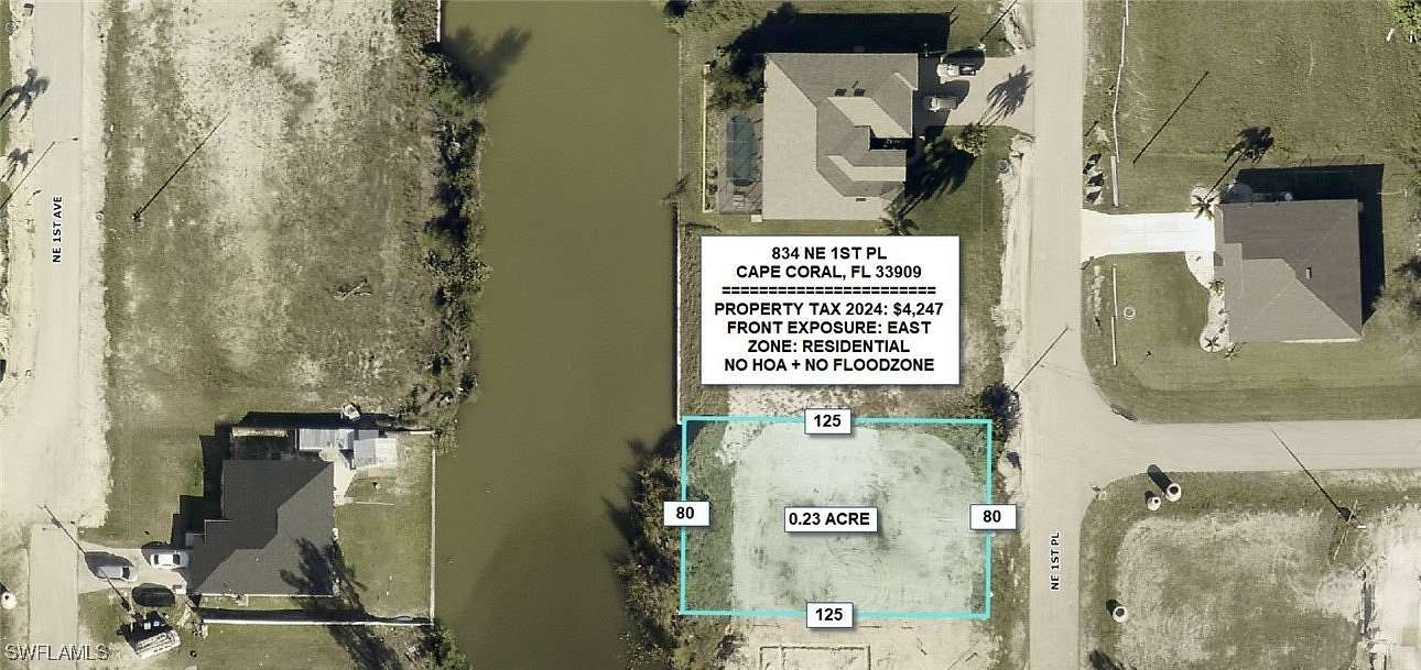 0.23 Acres of Residential Land for Sale in Cape Coral, Florida