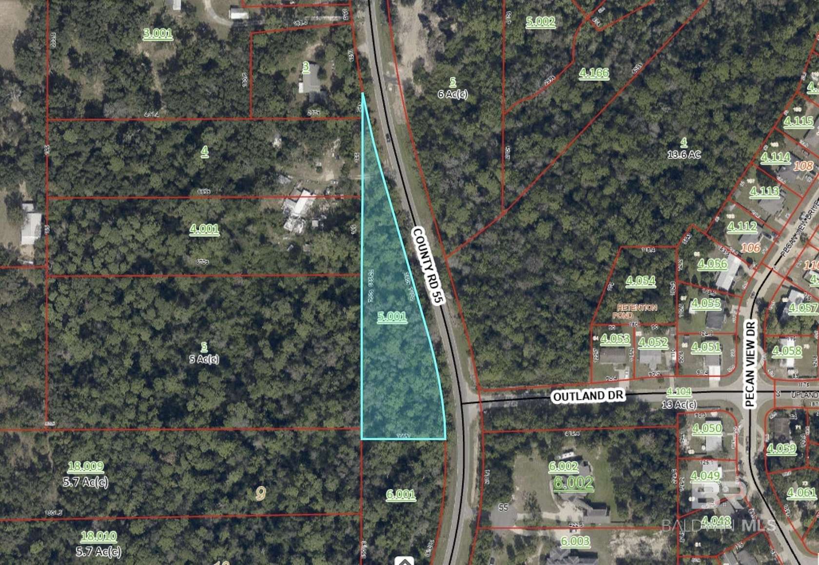 1.8 Acres of Residential Land for Sale in Loxley, Alabama