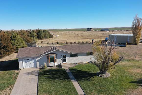 6.94 Acres of Residential Land with Home for Sale in Imperial, Nebraska