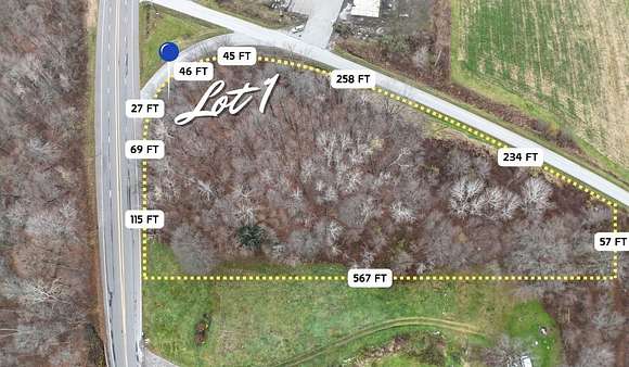 2.32 Acres of Commercial Land for Sale in West Springfield, Pennsylvania