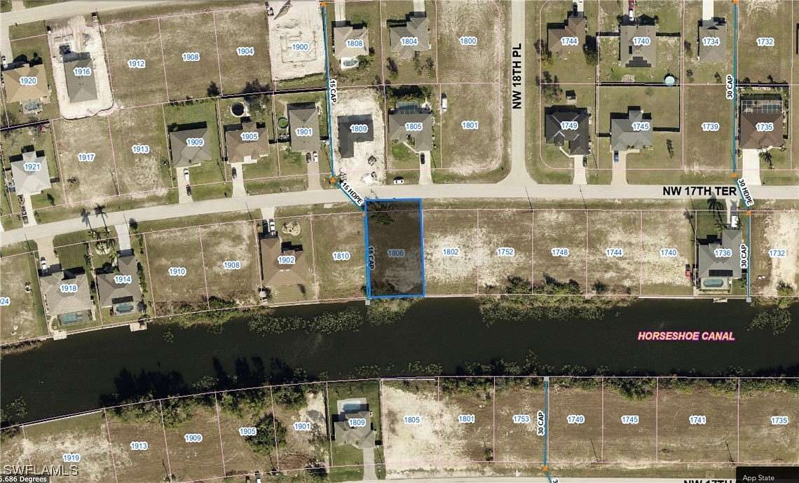 0.232 Acres of Residential Land for Sale in Cape Coral, Florida