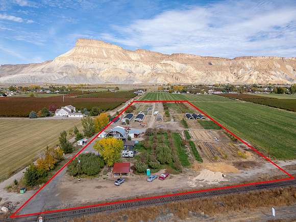 6.87 Acres of Land with Home for Sale in Palisade, Colorado