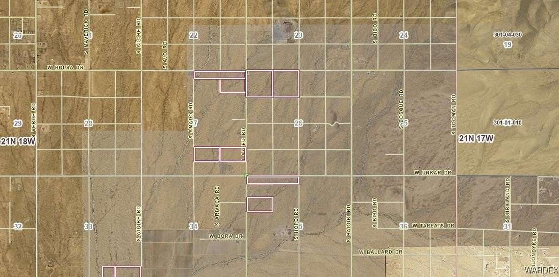 200.99 Acres of Agricultural Land for Sale in Golden Valley, Arizona