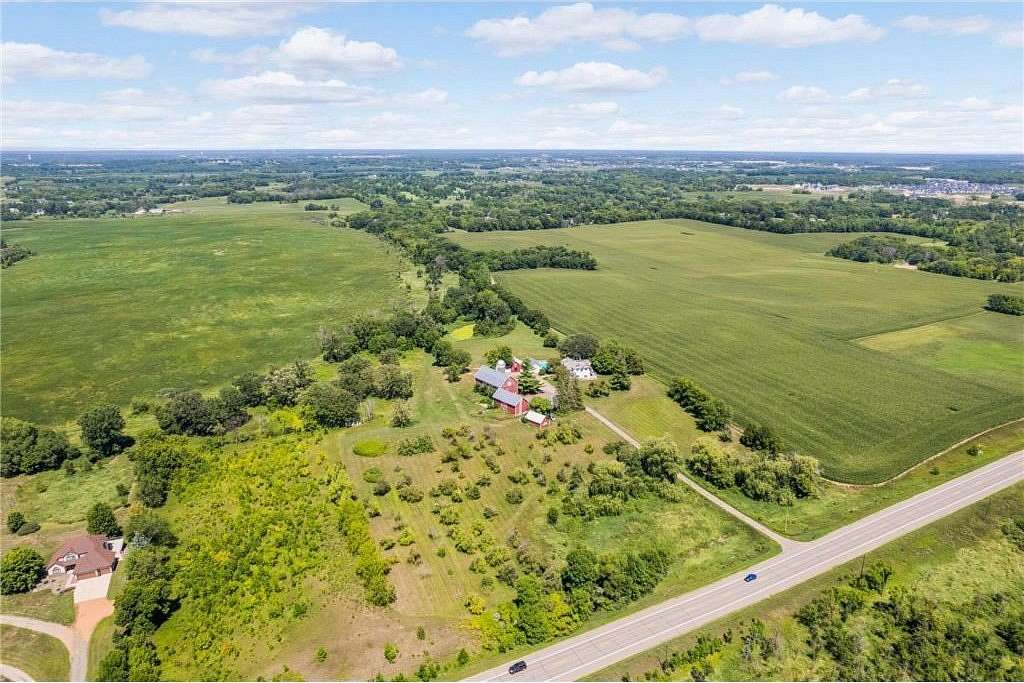 20 Acres of Agricultural Land with Home for Sale in Corcoran, Minnesota