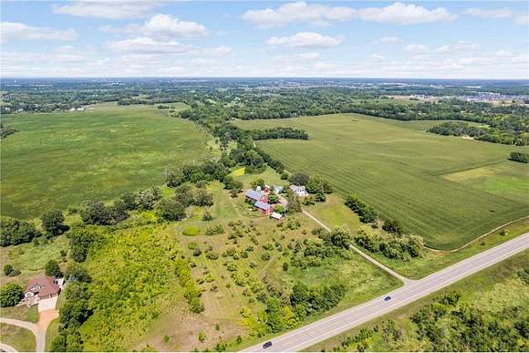 20 Acres of Agricultural Land with Home for Sale in Corcoran, Minnesota