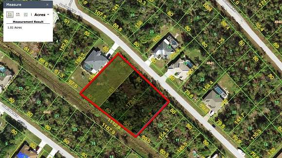 0.95 Acres of Residential Land for Sale in Port Charlotte, Florida