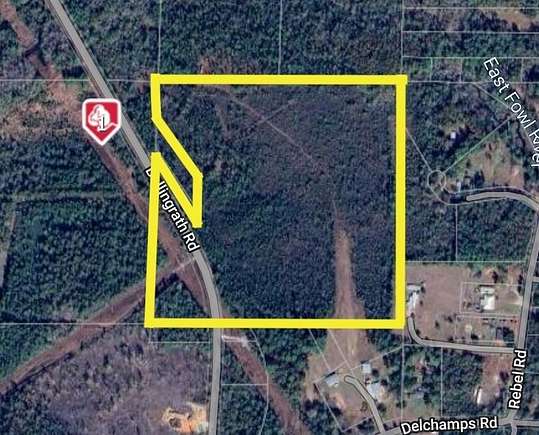 38 Acres of Land for Sale in Theodore, Alabama