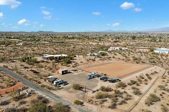 5.54 Acres of Land with Home for Sale in Wickenburg, Arizona