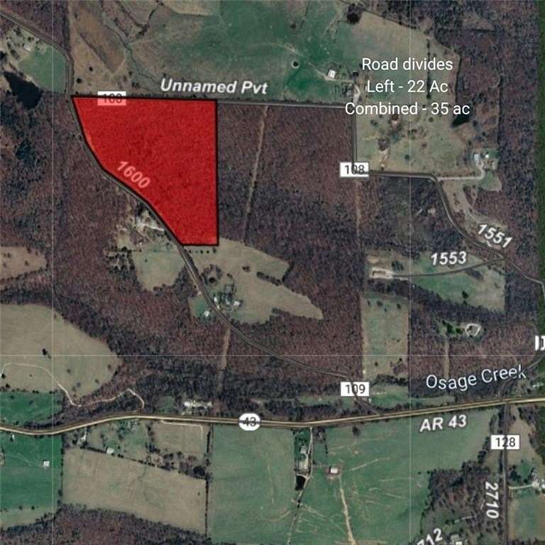 26 Acres of Recreational Land for Sale in Compton, Arkansas