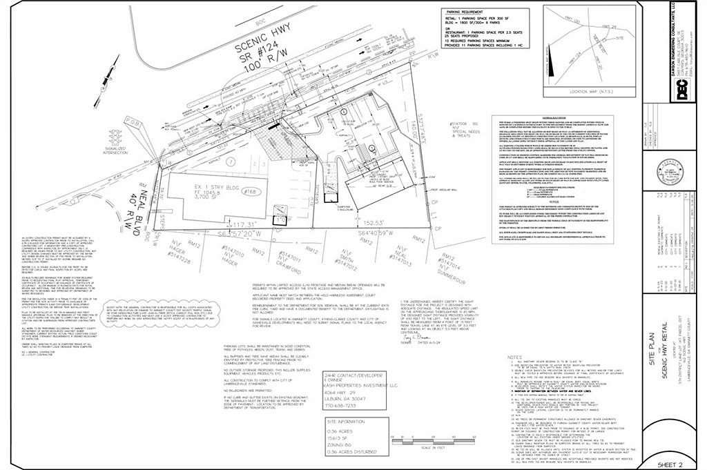 0.36 Acres of Commercial Land for Sale in Lawrenceville, Georgia