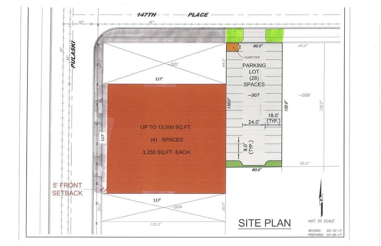 0.148 Acres of Commercial Land for Sale in Midlothian, Illinois