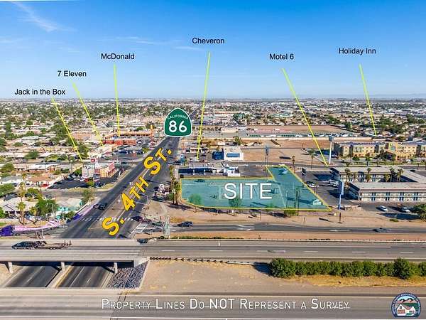 1.3 Acres of Commercial Land for Sale in El Centro, California