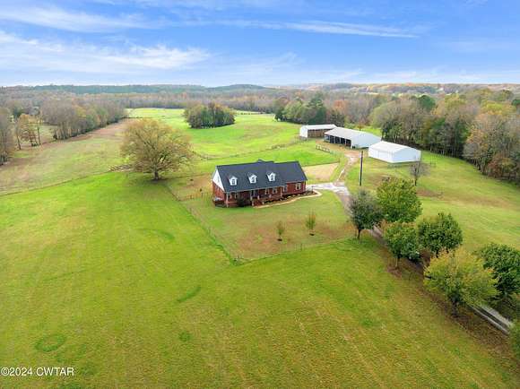 115 Acres of Land with Home for Sale in Enville, Tennessee