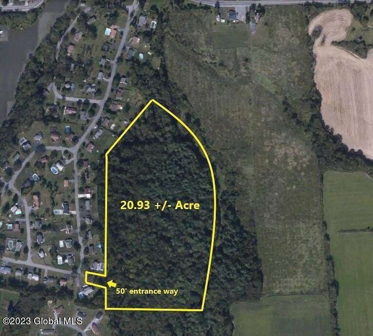 20.93 Acres of Land for Sale in Fort Edward, New York