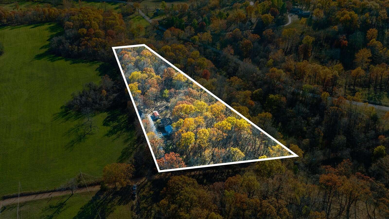 6.2 Acres of Residential Land with Home for Sale in Goodman, Missouri