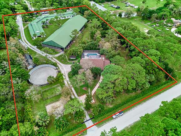 4.54 Acres of Residential Land with Home for Sale in Jupiter, Florida