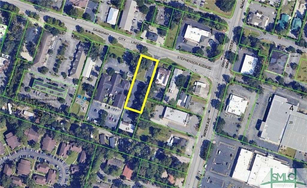 0.742 Acres of Commercial Land for Sale in Savannah, Georgia