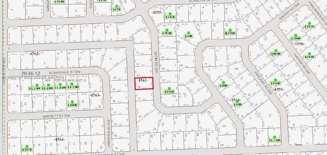 0.23 Acres of Residential Land for Sale in Palm Bay, Florida