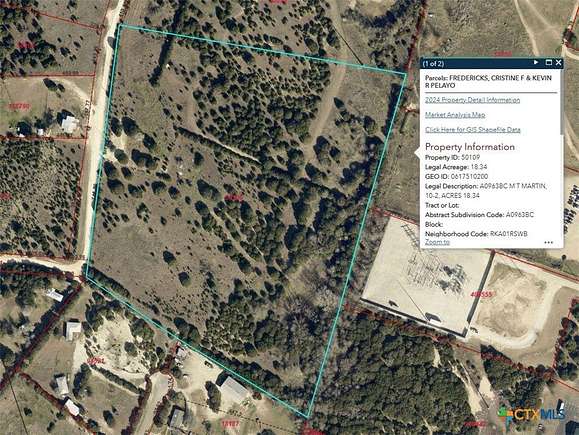 18.34 Acres of Land for Sale in Killeen, Texas