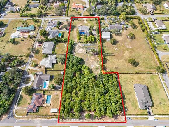 3 Acres of Residential Land with Home for Sale in Homestead, Florida