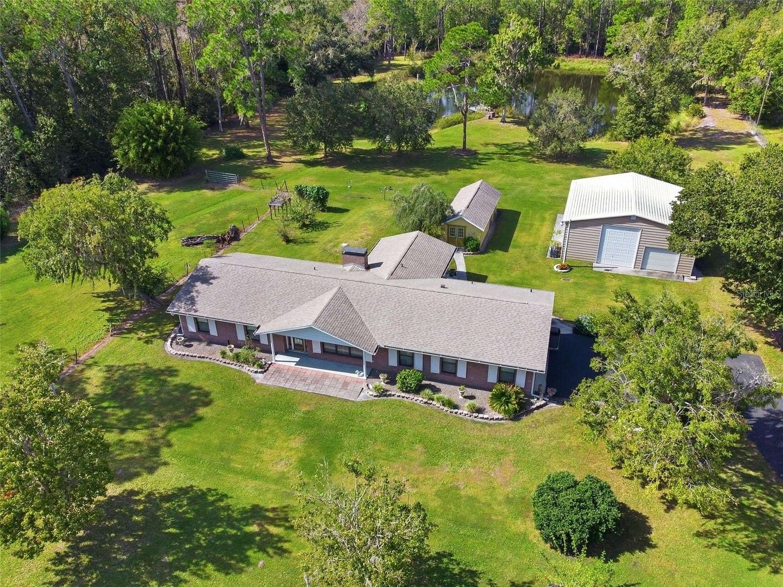 4 Acres of Residential Land with Home for Sale in Lakeland, Florida