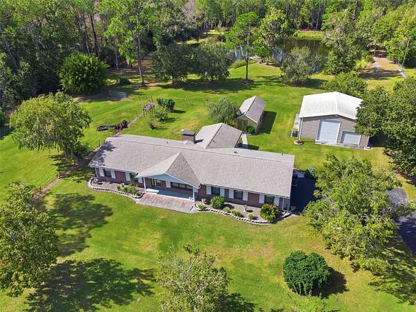 4 Acres of Residential Land with Home for Sale in Lakeland, Florida