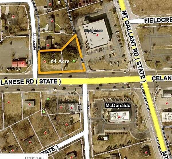 0.64 Acres of Commercial Land for Sale in Rock Hill, South Carolina