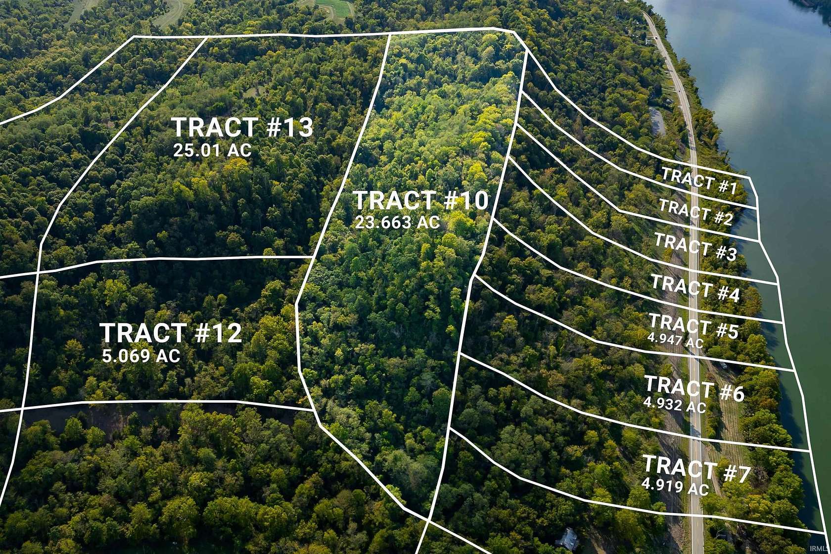 23.7 Acres of Land for Sale in Patriot, Indiana