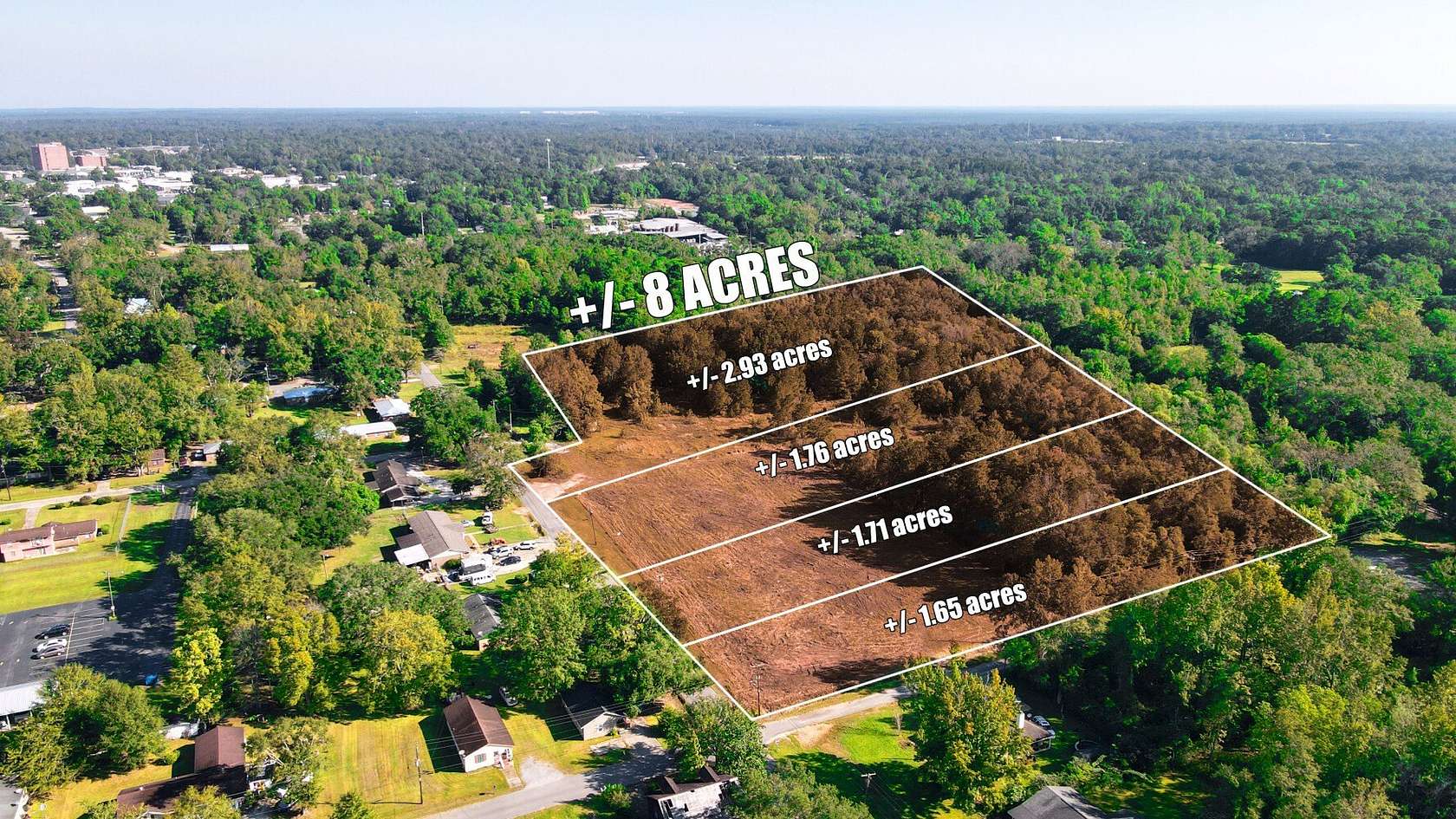 8.05 Acres of Commercial Land for Sale in Bay Minette, Alabama