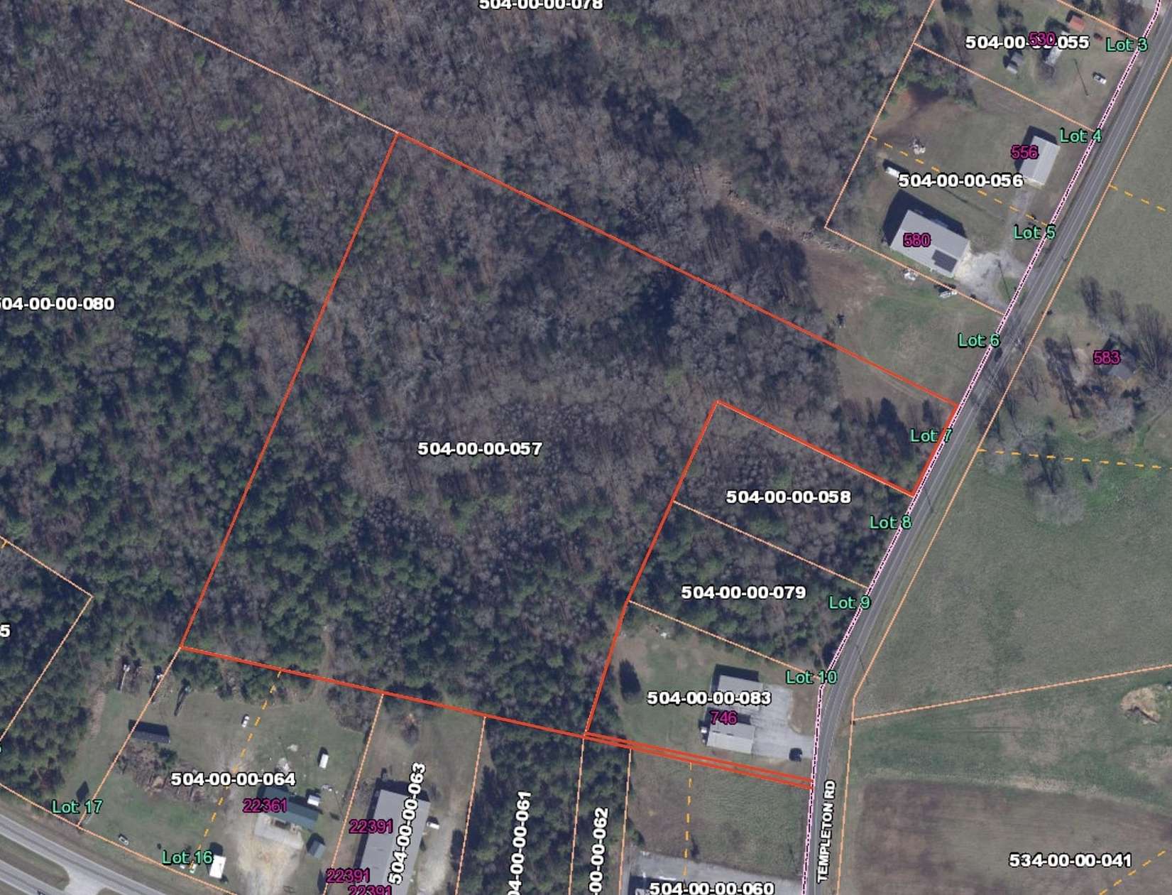 10.75 Acres of Commercial Land for Sale in Laurens, South Carolina