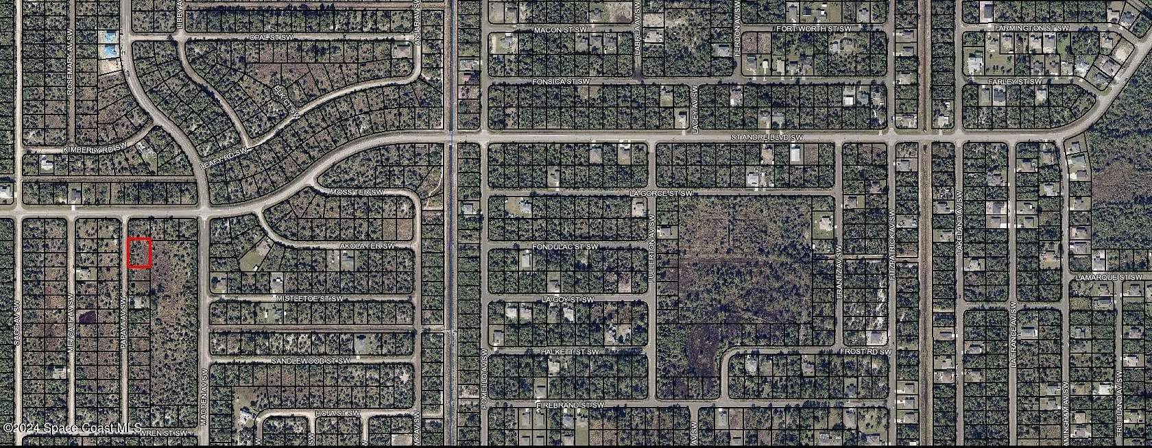 0.23 Acres of Residential Land for Sale in Palm Bay, Florida