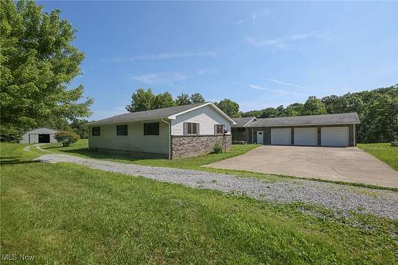 29.89 Acres of Land with Home for Sale in Berlin Center, Ohio