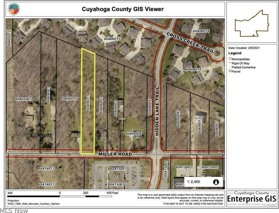 1.75 Acres of Land for Sale in Brecksville, Ohio