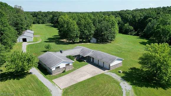 29.89 Acres of Agricultural Land with Home for Sale in Berlin Center, Ohio