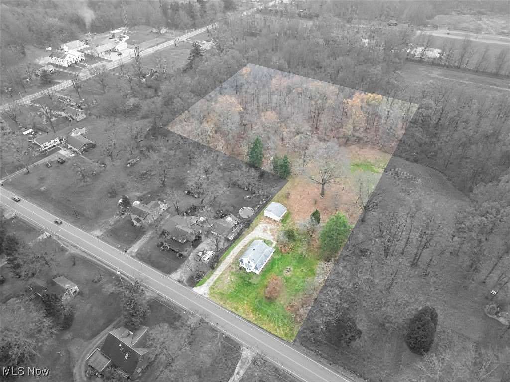 3.75 Acres of Residential Land with Home for Sale in Diamond, Ohio