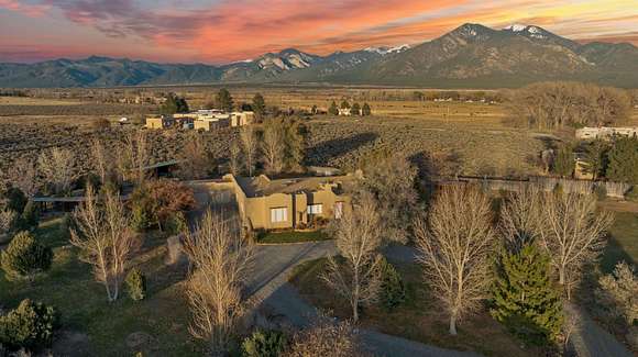 2 Acres of Residential Land with Home for Sale in El Prado, New Mexico