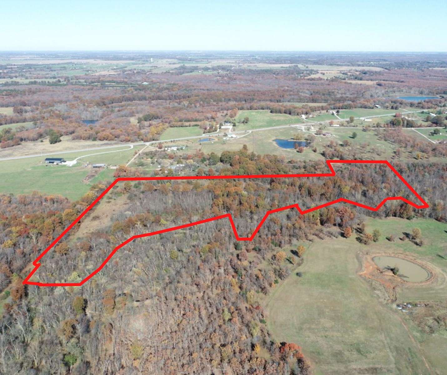 28.7 Acres of Recreational Land & Farm for Sale in El Dorado Springs, Missouri