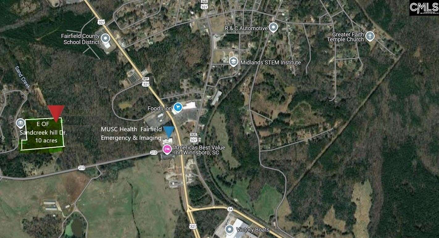 10 Acres of Residential Land for Sale in Winnsboro, South Carolina