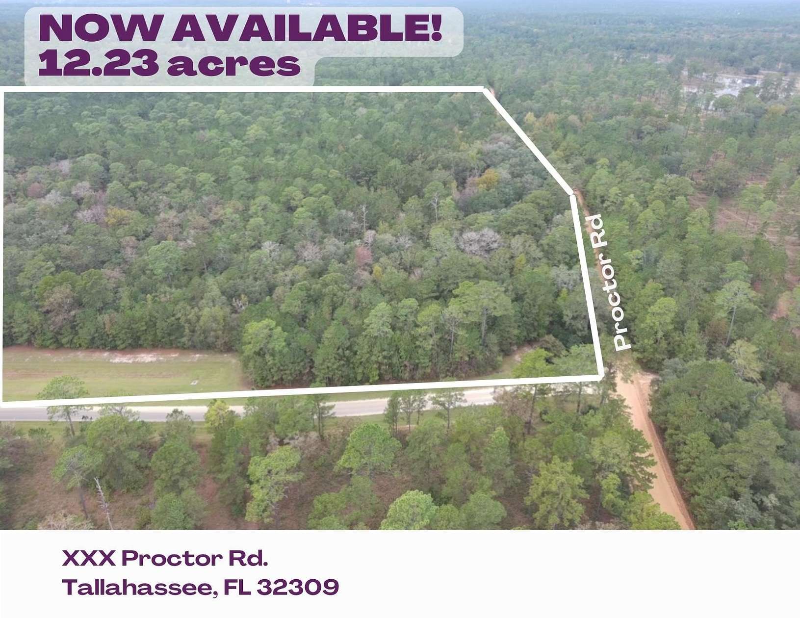 12.23 Acres of Land for Sale in Tallahassee, Florida