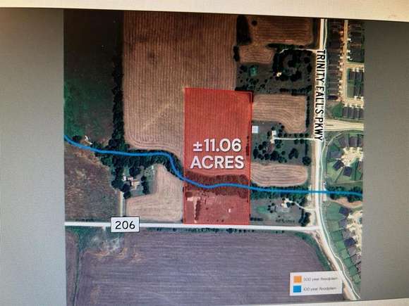 11.06 Acres of Commercial Land for Sale in McKinney, Texas