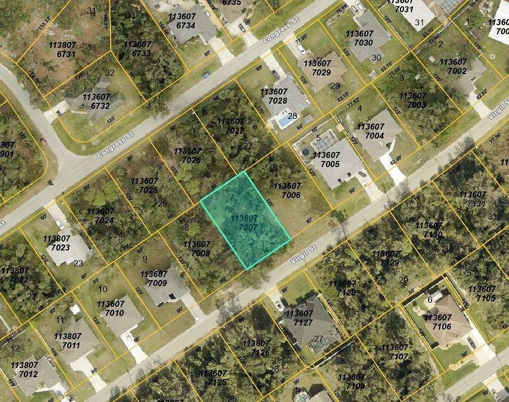 0.23 Acres of Land for Sale in North Port, Florida