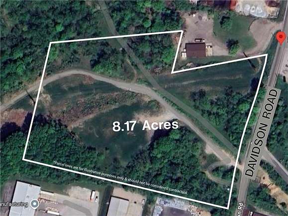 8.17 Acres of Commercial Land for Sale in Plum, Pennsylvania