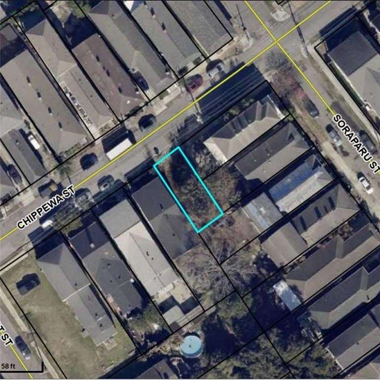 Improved Residential Land for Sale in New Orleans, Louisiana