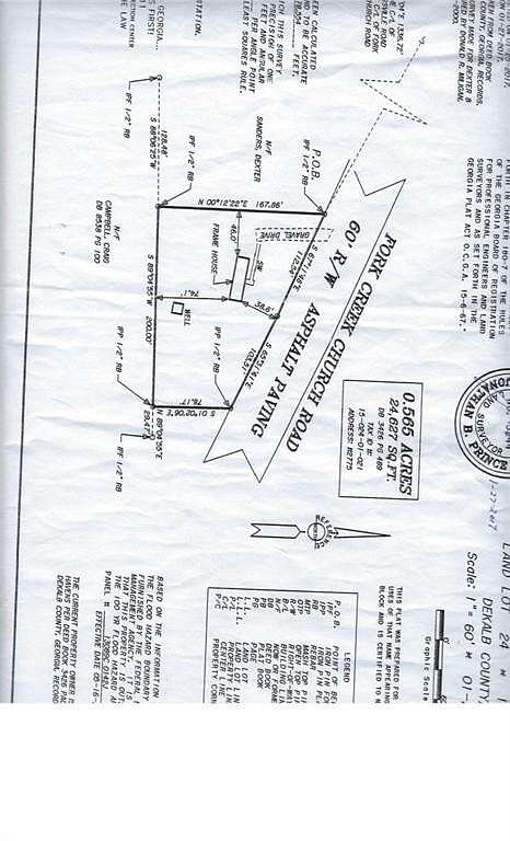 0.55 Acres of Residential Land for Sale in Ellenwood, Georgia