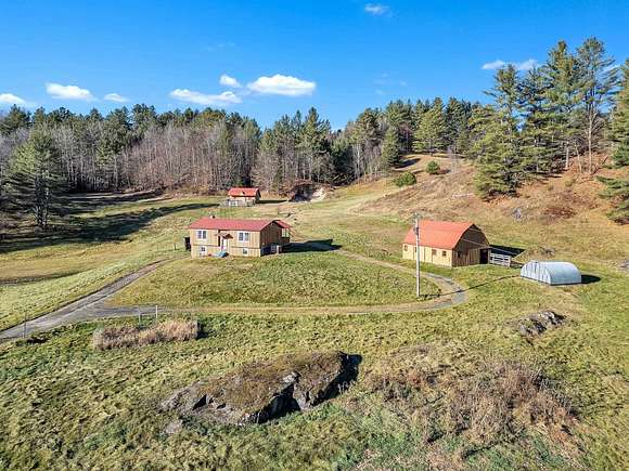 27 Acres of Agricultural Land with Home for Sale in Berlin Town, Vermont