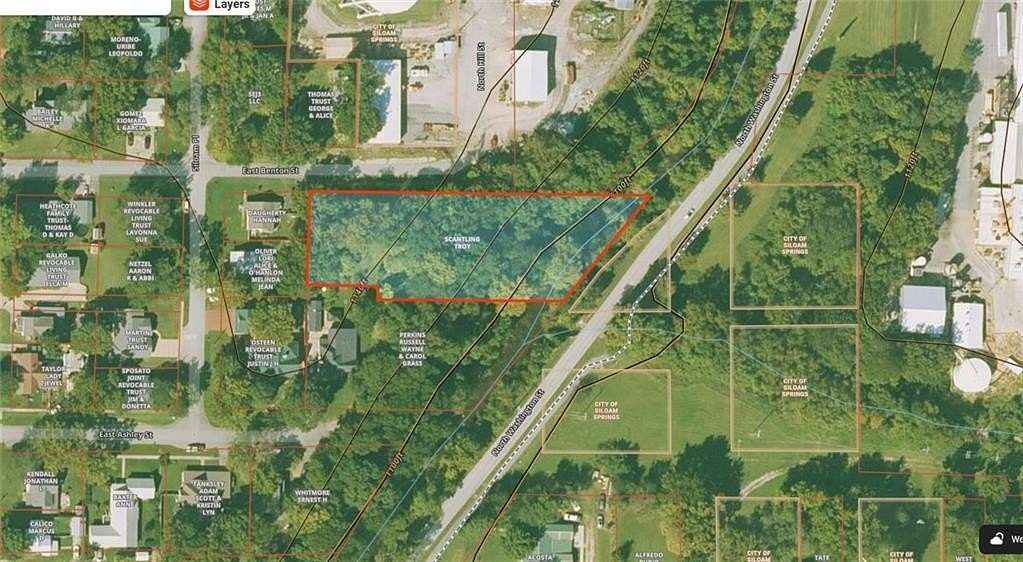 1.04 Acres of Mixed-Use Land for Sale in Siloam Springs, Arkansas