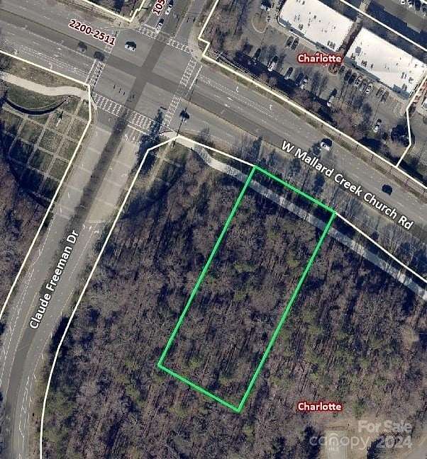 0.97 Acres of Commercial Land for Sale in Charlotte, North Carolina