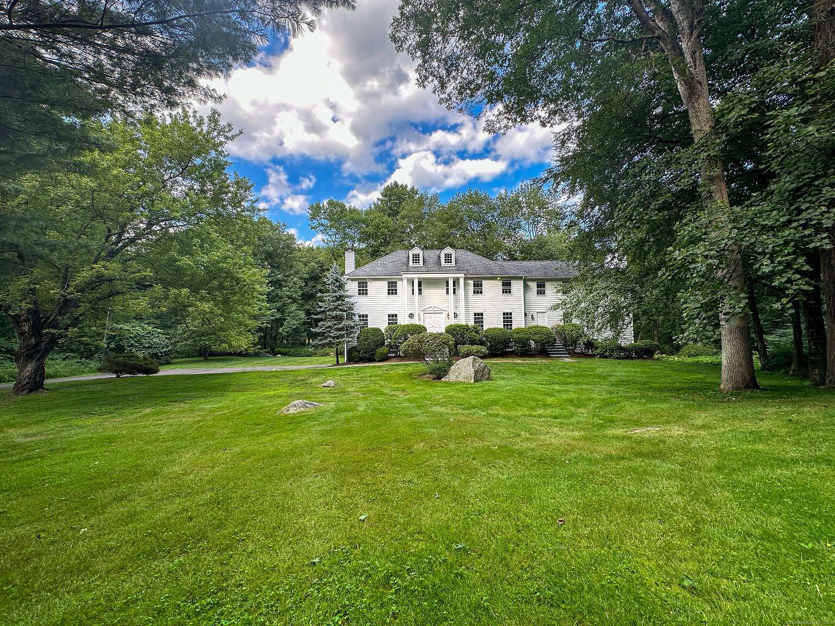 4.41 Acres of Residential Land with Home for Sale in New Canaan, Connecticut